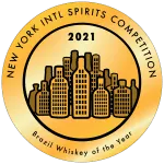Ouro no NY INTL Spirits Competition